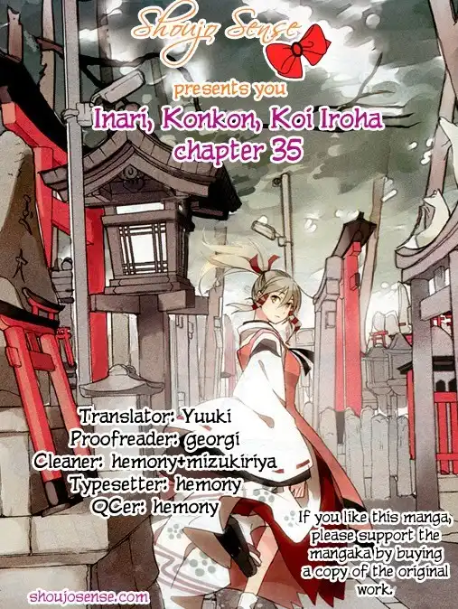 Inari, Konkon, Koi Iroha Chapter 35 1